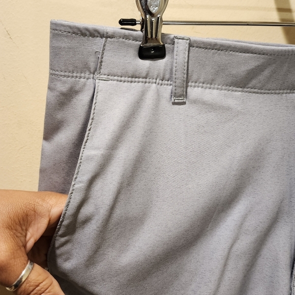 Pebble Beach Men's Gray Flat From Bermuda Shorts size 32 - Picture 2 of 12